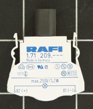 RAFI Kombi Lampenfassung BA 9s 1.71.209.001  5.00070.021 RAFIX 22/30