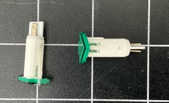 RAFI Signalleuchte mit fest eingebauter Glühlampe Pfeilform grün 1.69.507.145/1502