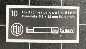 Feinsicherung 6,3x32 2A / 700V Superflink (FF)
