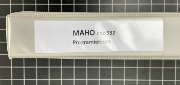 MAHO CNC 532 Programmierkurs