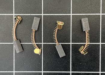 Kohlebürsten passend für Hübner Tachogenerator TDP 0,51/42F 0,5/4F-2
