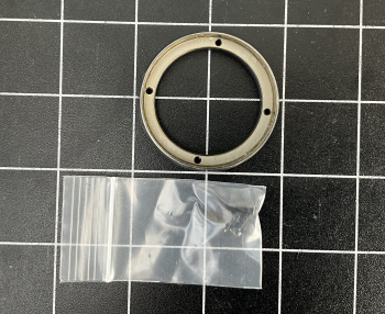 Deckel Centricator C3 sowie CIII-s Aufnahmeflansch - Unterteil