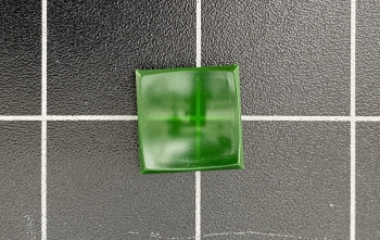 Deckel Contour 1-3 Keycap (Bezel) green