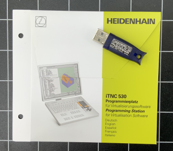 Heidenhain Programmierplatz iTNC Software & Dongle