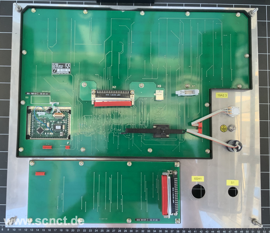 Heidenhain ITNC530 TE 535 D Tastatur Keyboard Id Nr 365 351 0