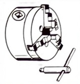 Key (wrench) fits for 80mm 3-Jaw Chuck