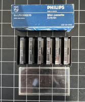 Box mit 6St. Philips Mini Kassette LFH 0002/10