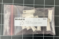 RAFI Signalleuchte mit fest eingebauter Glühlampe rund farblos 1.69.507.105/1002
