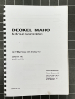 Deckel Dialog-112 Technische Dokumentation (En)