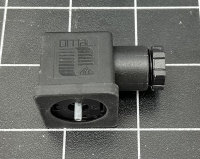 Stecker für Magnetventil Bauform A (2 Pol + PE)