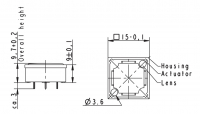 RAFI RF15 PCB Tactile-switch 3.14.100.001/0000