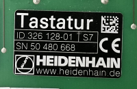 ASCCI Programmiertastatur Id-Nr. 326 128-01