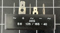 Drehstrombrückengleichrichter AEG B6 125/165-40
