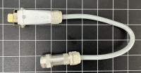 Adaptercable for Work-light or Machine-Centering-Microscope 8-pin square to 8-PIN round