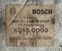 Bosch ABS-2 LED-Tester KDAS 0003