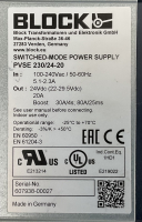 BLOCK PVSE 230/24-20 Schaltnetzteil