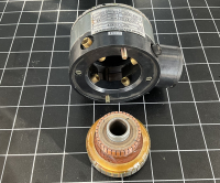 Hübner TDP 0,51/42F  Analog-DC-Tacho / Hohlwellen - DC - Tachogenerator