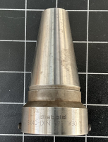 Einspannschaft SK40 mit auswechselbarem Anzugsbolzen passend für Deckel Centricator