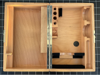 Deckel Centricator C3 - Gerätekassette aus Holz