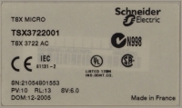 Schneider Telemecanique Modicon TSX Micro TSX3722001 TSX 3722 AC