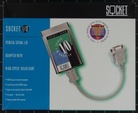 Socket I/O PCMCIA Serial I/O Adapter SL0700