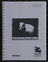 Deckel Bediener-Handbuch FP4MA mit Contour-2 Steuerung