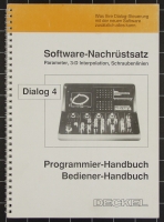 Deckel Programmier-Handbuch, Bediener-Handbuch Dialog-4 SW2