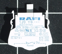 RAFI Contact-Block 1.20.119.002  5.00100.053/0000 RAFIX 22/30