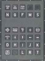 Heidenhain TNC 155 355 magnetic Frontpanel Keypad for DIN/ISO Programming