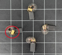 Kohlebürsten passend für Siemens 1HU3071 - 1HU3078 sowie 1HU3100 - 1HU3108 Motoren