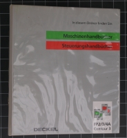 Deckel Contour-3 FP2/3/4A Programmierhandbücher / Steuerungshandbücher / Maschinenhandbuch