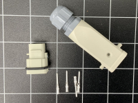 8-pole Connector (Square) for Work-Light or Machine-Centering-Microscope