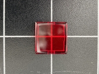 Deckel Contour 1-3 Keycap (Bezel) red