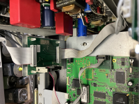 Halteblech für NVP52 in Verbindung mit TFT Monitor